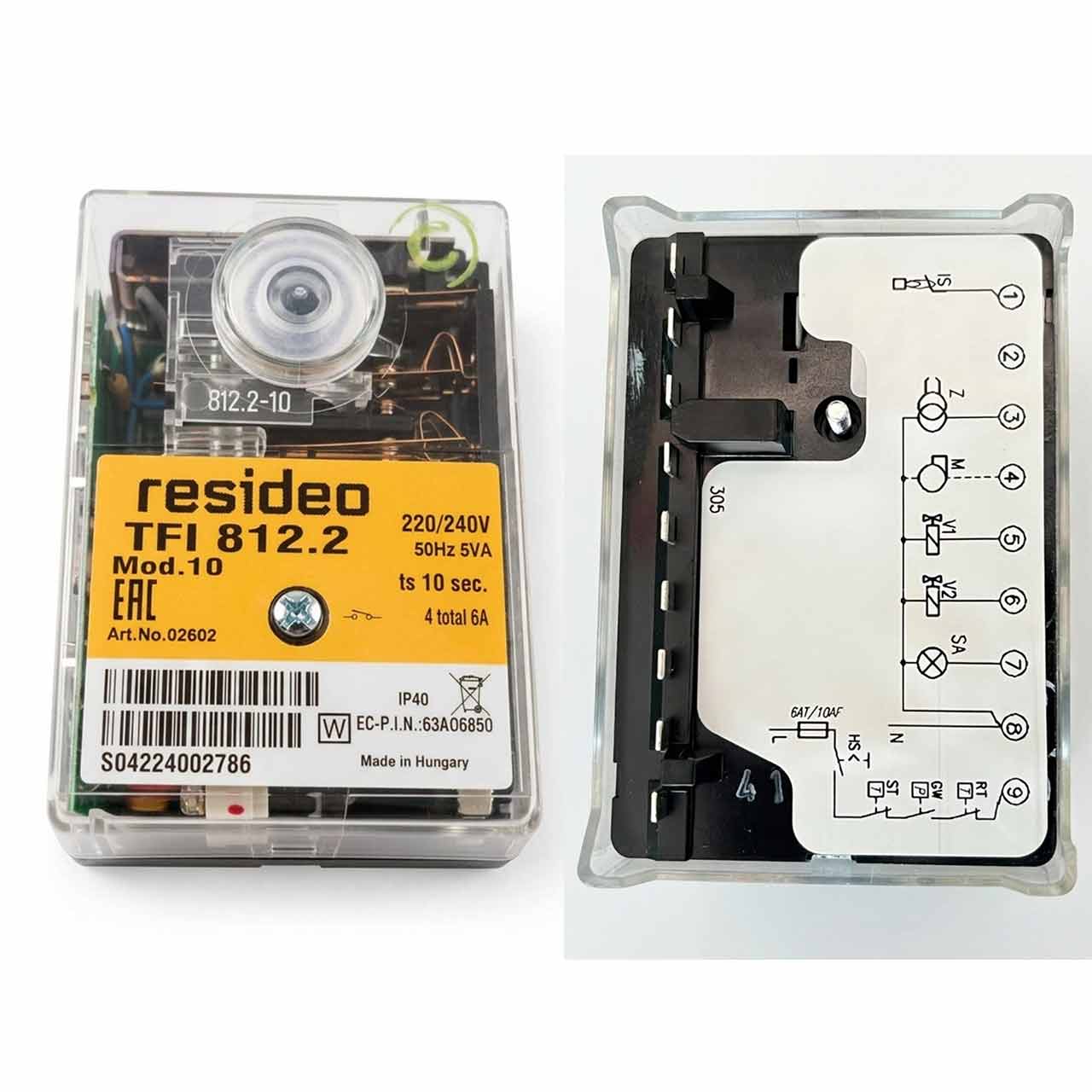 Resideo TFI 812.2 Mod.10 is replaced with Yamataha R4715 (6)